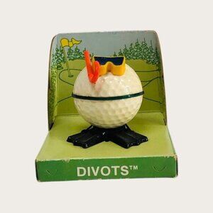 Vintage Divots Sports Collectables "Walter" Scuba Diver Golf Ball Figurine